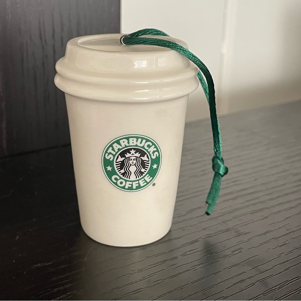 $10 SALE Starbucks 2011 (“1992” Logo) Holiday Ornament Green Black Mermaid VTG